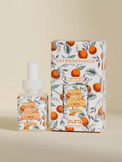 Anthropologie White Amber Mandarin